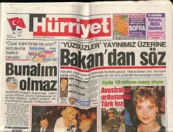 Hürriyet Gazetesi 6 Temmuz 1992 - Barzani Türk Pilot İrana Düştü GZ69394 - 1