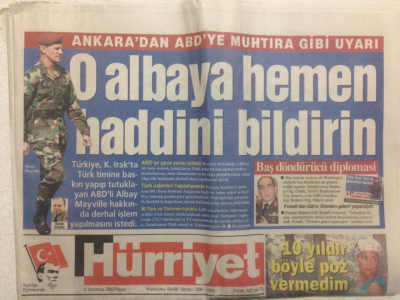 Hürriyet Gazetesi - 6 Temmuz 2003 - Hülya Avşar 10 Yıldır Böyle Poz Vermedim, Podyumlar Rio Gibi GZ24416 - 1