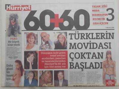 Hürriyet Gazetesi 60+60 Eki - 1 Mayıs 2008 - Türklerin Movidası Çoktan Başladı GZ112643 - 1