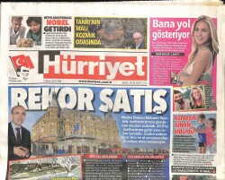 Hürriyet Gazetesi 7 Ekim 2014 - Başbakan Davutoğlu CNNe Konuştu Kara Şartı Esad GZ100202 - 2