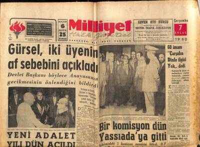 Hürriyet Gazetesi 7 Eylül 1960 - Trabzon Vapurunda Zehirli Gaz Boşaltıldı GZ81181 - 1
