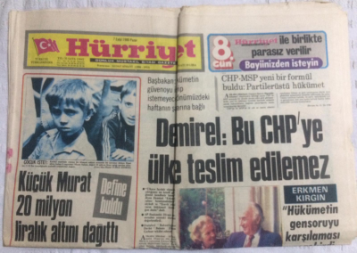 Hürriyet Gazetesi 7 Eylül 1980 - Demirel Bu Chpye Ülke Teslim Edilemez - GZ19845 - 1