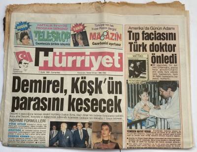 Hürriyet Gazetesi 7 Eylül 1991 - Tıp Faciasını Türk Doktor Önledi GZ60262 - 1