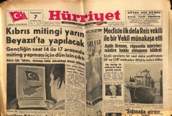 Hürriyet Gazetesi 7 Haziran 1958 - De Gaulle İle General Massu Kavga Ettiler GZ68905 - 2