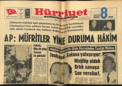 Hürriyet Gazetesi 7 Haziran 1962 - Jouhaud , Salana Yalvarıyor Mağlup Olduk Artık Savaşa Son Verelim !.. GZ72575 - 2