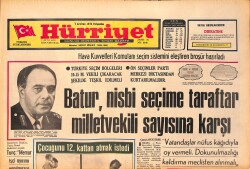 Hürriyet Gazetesi 7 Haziran 1973 - Ordulu Mustafa Alman Rakibini 50 Dakikada Pes Ettirip Yendi-Mahkumlar Korutürk'e Vermek İçin Af Dilekçesi Hazırladı GZ158247 - Gökçekoleksiyon