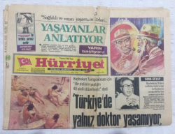 Hürriyet Gazetesi 7 Haziran 1981 - Muazzez Abacının Kocası Ceza Evinde Adam Vurdurdu - GZ17777 - 2