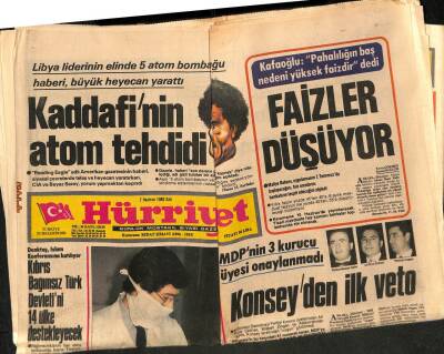 Hürriyet Gazetesi 7 Haziran 1983 - Kraliçe Elizabeth İçin Ölüm Planı GZ81635 - 1