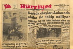 Hürriyet Gazetesi 7 Kasım 1958 - Amerikalılar Bugün Aya Yeni Bir Peyk Yolluyorlar GZ72644 - 1