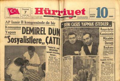 Hürriyet Gazetesi - 7 Kasım 1966 - Bursa Sanayi Bölgesi Törenle Açıldı GZ99319 - 1