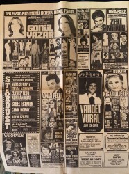 Hürriyet Gazetesi 7 Kasım 1979 - Gazino Afişleri * Zeki Müren - Ajda Pekkan - Gönül Yazar - GZ67747 - 2