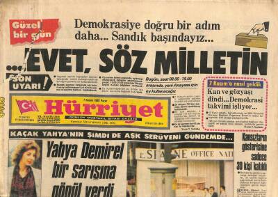 Hürriyet Gazetesi 7 Kasım 1982 - Suudi Arabistan Havayolalrı Atinadan Yemek Alacak... GZ109639 - 1