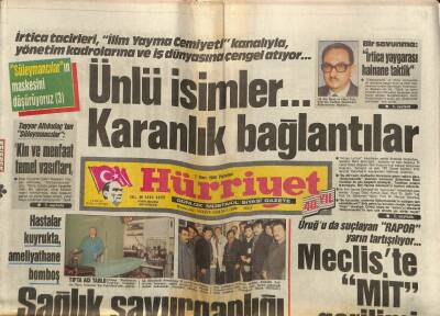 Hürriyet Gazetesi 7 Mart 1988 - Filistin , Ankarada Destek Arıyor GZ85137 - 1