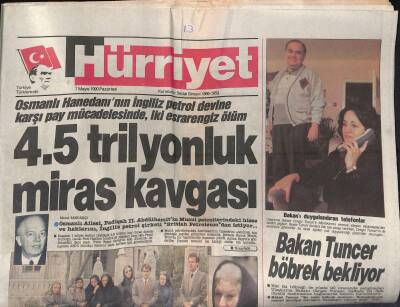Hürriyet Gazetesi 7 Mayıs 1990 - Kıbrısta Ulusal Birlik Partisi Kazandı - Bakan Tuncer Böbrek Bekliyor GZ118478 - 1