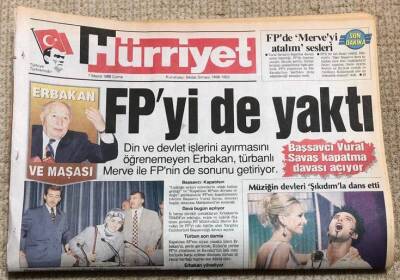 Hürriyet Gazetesi 7 Mayıs 1999 GZ7 - 1