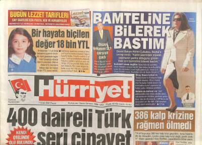 Hürriyet Gazetesi 7 Ocak 2007 - Türk İşadamı Üstün Ataç Bir Seri Katilin Kurbanı Olabileceği Sanılıyor GZ82613 - 1