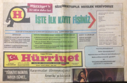 Hürriyet Gazetesi 7 Şubat 1975 - Şartlı Yardım İstemiyoruz - GZ12534 - 2
