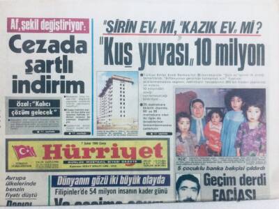 Hürriyet Gazetesi 7 Şubat 1986 - Cezada Şartlı İndirim GZ41975 - 1