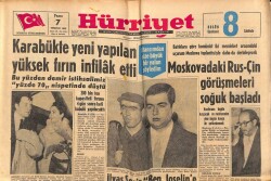 Hürriyet Gazetesi 7 Temmuz 1963 - Sybil Burton Kocamı Elizabeth Taylora Bırakmıyacağım , dedi GZ70936 - 2