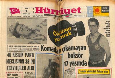 Hürriyet Gazetesi 7 Temmuz 1970 - 40 Kişilik Parti Meclisinin 38ni Ecevitçiler Aldı GZ72442 - 1