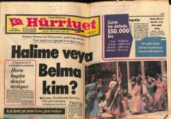 Hürriyet Gazetesi 7 Temmuz 1976 - Alman , Fransız Ve Türk Polisi , Uçak Kaçıran Bir Türk Kadınının Gerçek Kimliğini Arıyor GZ70403 - 2