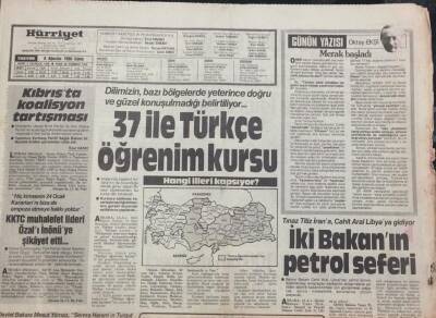 Hürriyet Gazetesi 8 Ağustos 1986 Tarihin En Büyük Nafaka Davası -Kaşıkçının Yükselişi Ve Çöküşü GZ36183 - 1