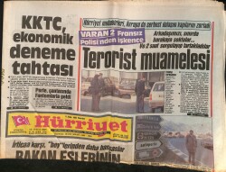 Hürriyet Gazetesi 8 Aralık 1986 - KKTC Ekonomik Deneme Tahtası - Fener Oynadı Beşiktaş Kazandı GZ160906 - Gökçekoleksiyon