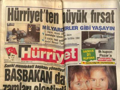 Hürriyet Gazetesi 8 Aralık 1989 - Naim Süleymanoğlu Hastaneye Yattı GZ97431 - 1