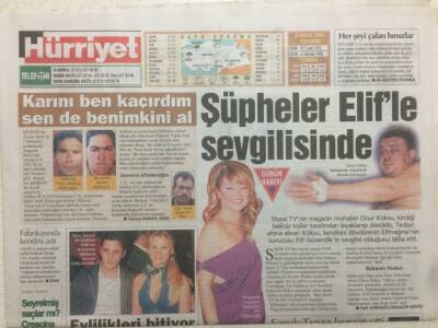 Hürriyet Gazetesi 8 Aralık 2005 - Bin Dertli Fenerbahçe GZ47029 - 1