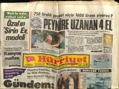 Hürriyet Gazetesi 8 Ekim 1985 - Doğum Günü Hediyesi GZ55064 - 1