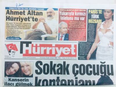 Hürriyet Gazetesi 8 Ekim 2005 - Hrant Dinke 6 Ay Hapis GZ43293 - 1