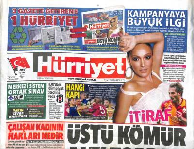 Hürriyet Gazetesi 8 Ekim 2013 - Kalaşnikof Operasyonu GZ104719 - 1
