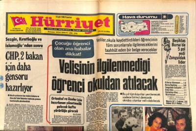 Hürriyet Gazetesi 8 Eylül 1980 - Doğum Günü Hediyesi GZ56365 - 1