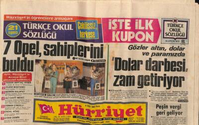Hürriyet Gazetesi 8 Eylül 1985 - Titonun Tükenen Mirası - Özal Tapusuz Yer Kalmayacak GZ91010 - 1