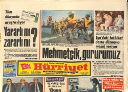 Hürriyet Gazetesi 8 Haziran 1985 - Türk-Yunan İlişkisi Kötü Ve Tehlikeli - Cindoruk, MDP'yi Yokluyor GZ3157 - Gökçekoleksiyon