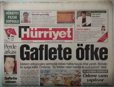 Hürriyet Gazetesi 8 Haziran 1997 Lady Diana Ajdanın Eniştesiyle -GZ33142 - 1