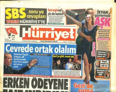 Hürriyet Gazetesi 8 Haziran 2013 - Madımak Kaçağı Alman Olmuş-Deniz Seki Hapse Mi Girecek ? GZ105519 - 1
