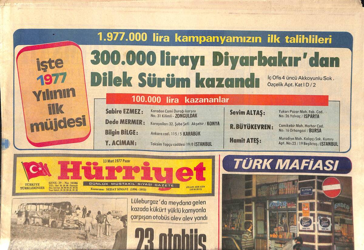 Hürriyet Gazetesi 8 Mart 1972 - Dünyanın İlk Renkli Kafa Röntgeni - Senatör Bayhan Baz Morfinle Yakalandı GZ156722 - 1