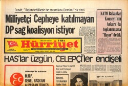 Hürriyet Gazetesi 8 Mart 1975 - AUDI-NSU Fabrikasının Kapanmaması İçin 10 Bin İşçi Protesto Gösterisinde Bulundu GZ157615 - Gökçekoleksiyon
