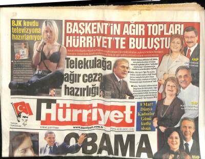 Hürriyet Gazetesi 8 Mart 2009 - Son Osmanlı Padişahının Dedesi Bakatalı Tayyip GZ100001 - 2