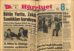 Hürriyet Gazetesi 8 Mayıs 1963 - Ordu Ve Trabzonda Açlık Tehlikesi GZ65300 - 2