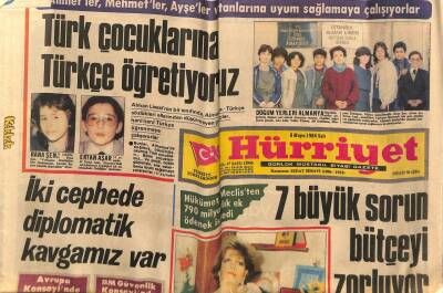 Hürriyet Gazetesi 8 Mayıs 1984 - Emel Sayın , Üniversitede Konser Verecek GZ74254 - 1