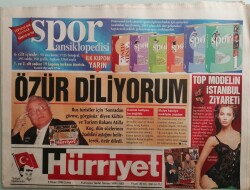 Hürriyet Gazetesi 8 Nisan 2005 Herkes Payını Aldı - Öçal İle Sayın Aynı Albümde - GZ44604 - 1