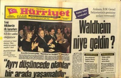 Hürriyet Gazetesi 8 Ocak 1978 - Doğum Günü Hediyesi GZ54914 - 1