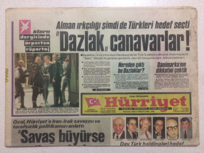 Hürriyet Gazetesi 8 Ocak 1986 - Özal İran-Irak Savaşını Anlattı GZ23764 - 1