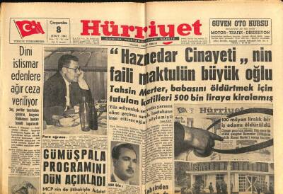 Hürriyet Gazetesi 8 Şubat 1961 - Din İstismar Edenlere Ağır Ceza Veriliyor GZ67451 - 2
