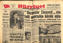 Hürriyet Gazetesi 8 Şubat 1961 - Din İstismar Edenlere Ağır Ceza Veriliyor GZ67451 - 1