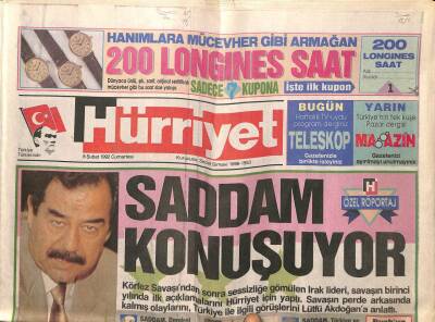 Hürriyet Gazetesi 8 Şubat 1992 - Mevhibe Hanım Paşasına Kavuştu GZ84023 - 1