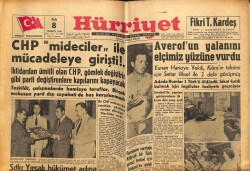 Hürriyet Gazetesi 8 Temmuz 1958 - Averofun Yalanını Elçimiz Yüzüne Vurdu GZ68974 - 1