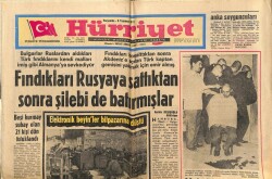 Hürriyet Gazetesi 8 Temmuz 1971 - Fındıkları Rusyaya Sattıktan Sonra Şilebi de Batırmışlar GZ61753 - 1
